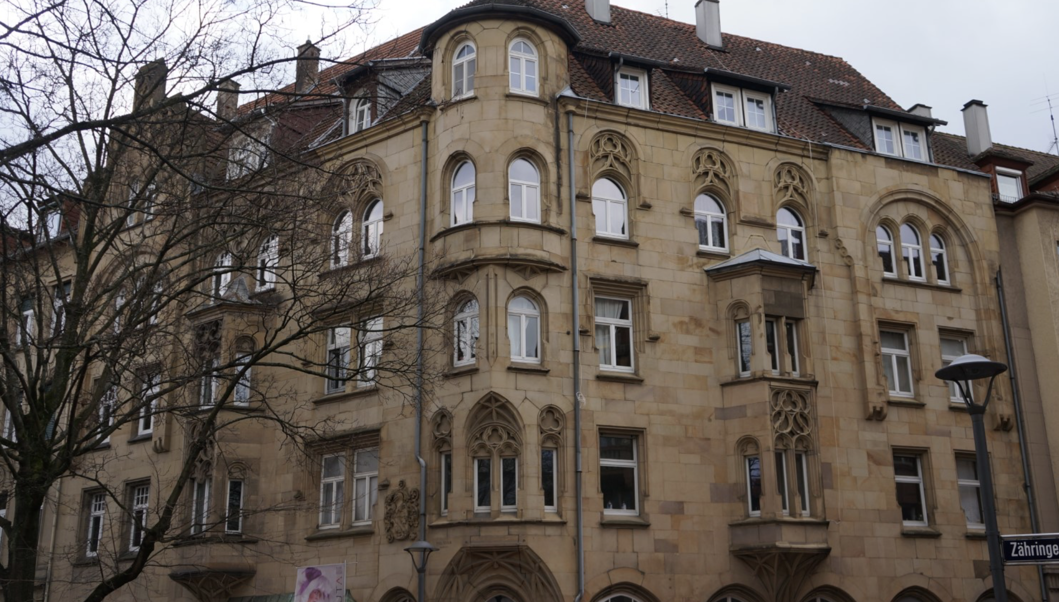 Pforzheim Nordstadt Zähringerstraße - Historische Architektur